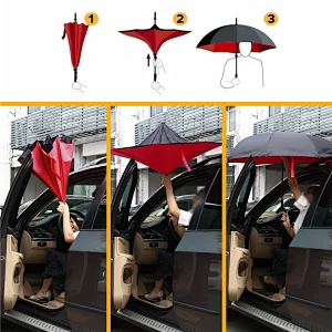Logo print custom umbrella no minimum with fiberglass frame