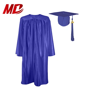 Wholesale Kindergarten Shiny Graduation Gown Cap with Tassel