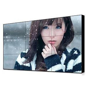 HBY 55 Inch 1920*1080 LCD Video Wall Screen For Advertising Display