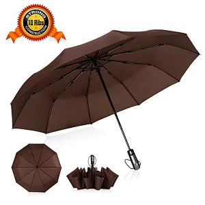 2018 Amazon top seller 10 rib auto open close umbrella