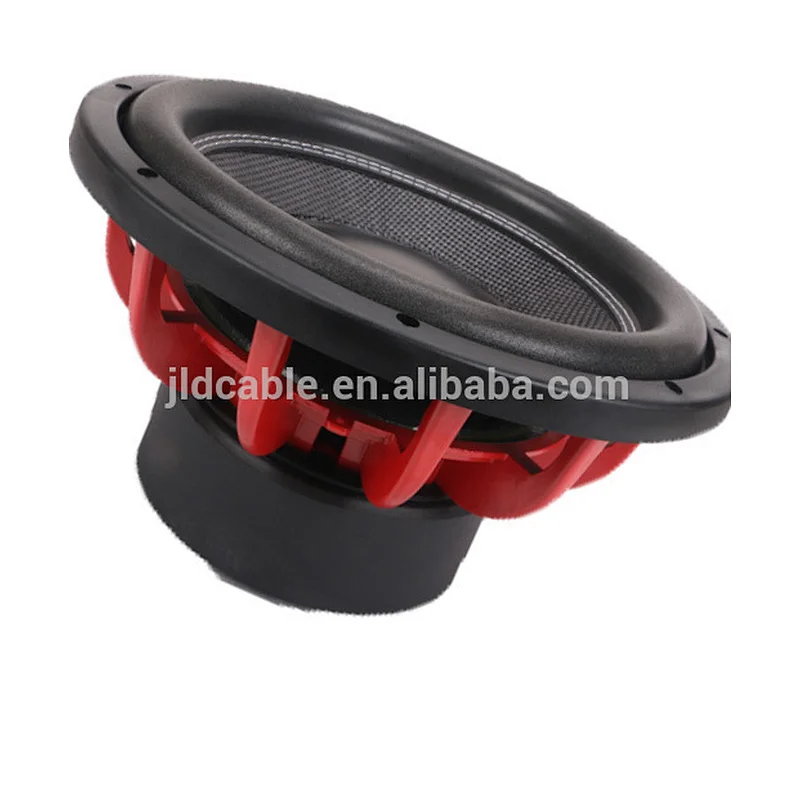 high quality woofer speaker with dual 2/4 ohm 600w rms powered subwoofer 10INCH
