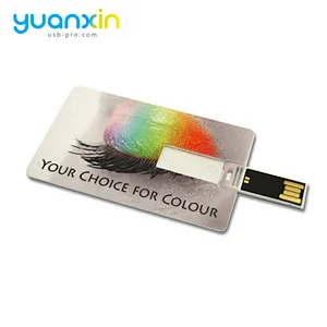 Factory Wholesale different types usb 3.0 Plastic Card usb flash drives