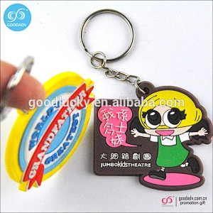 OEM factory custom keychain PVC