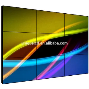 55'' Ultra Narrow Bezel LCD Video Splicing Wall