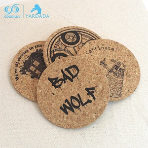 china manufacturer waterproofing blank custom beer cork coaster with logo
