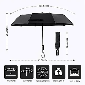 Amazon best sell bodyguard New Design 10ribs travel umbrella