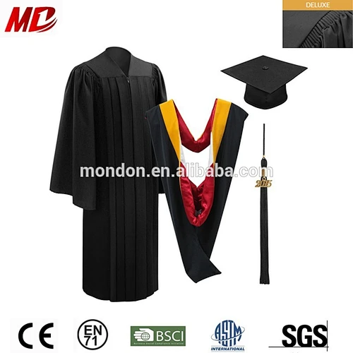 Academic awards Doctoral Masters Bachelors Graduation gowns Hoods