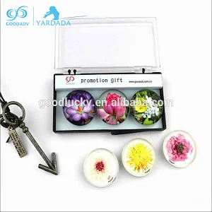 Home decorative crystal glass fridge magnet custom 3d fridge magnet