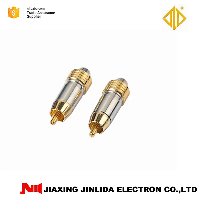 Free Sample Factory direct sale RCA connector Male