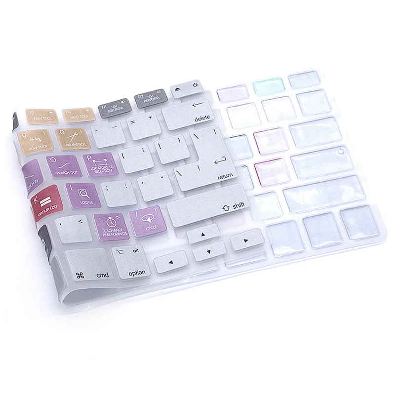 online retail store steinberg cubase function hotkey Shortcut Silicone Keyboard Skin Cover for Macbook Pro Air Retina 13 15 17