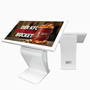 32 inch top quality design table kiosk digital signage ,windows system,touch screen,