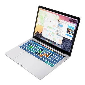 Ali baba Stock FL Studio Fruity Loops Clear Universal Laptop TPU Keyboard Cover Skin Silicone Protector for MacBook Touch Bar