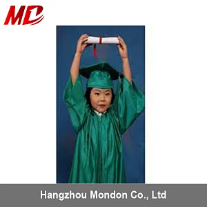 children graduation gown for kids of kindgarden school