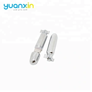 Silver Covered Metal USB Flash Drive