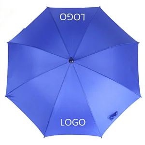 2018 Wholesale Advertising Cheap promotional gift straight umbrella with logo prints