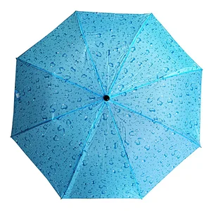 Promotional gift mini umbrella polyester one dollar wind breaker 2 fold umbrella