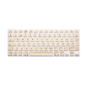 Dust-proof laptop skin swedish custom silicone keyboard Cover for Mac book Air 11