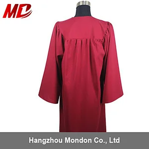 Choir robe - adult church robe matte maroon