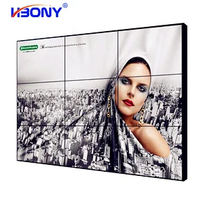 55 Inch 4K 2x2 LCD Video Wall Ultra Narrow Bezel Monitor