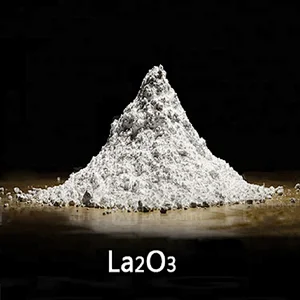Best price fine La2O3 with 99.999% purity, D50: 2-3um CAS 1312-81-8 Fine Lanthanum Oxide