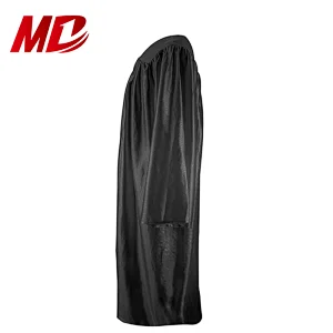 College High School 100% Shiny Polyester Graduation Caps Gowns and Tassels