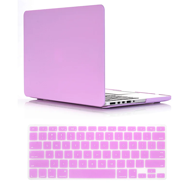 2 in 1 laptop Custom keyboard laptop case cream case and Matching keyboard protector for mac case 13 15 17