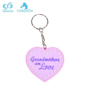 2018 Beautiful engraved personalized custom logo decoration key chain