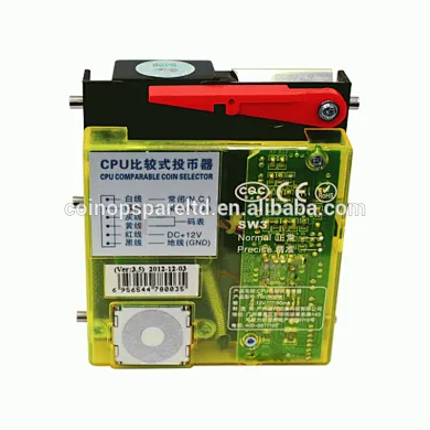 Coin acceptors feature advancetd coin validating technologie mechanical coin acceptor