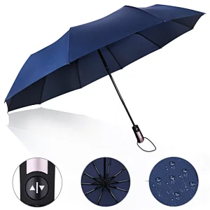 High quality Chinese suppiler Polyester fabric all-weather fold umbrella