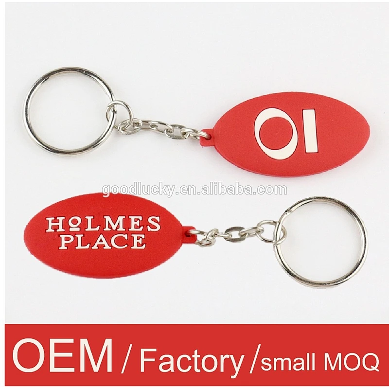 OEM factory custom keychain PVC
