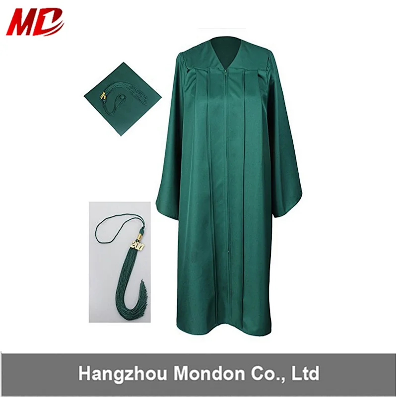 Academic Bachelor Gown with satin panel/ graduation gown