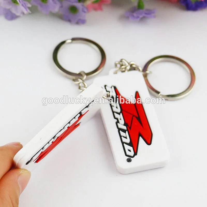 Rubber 2/3D keychain with P11 testing