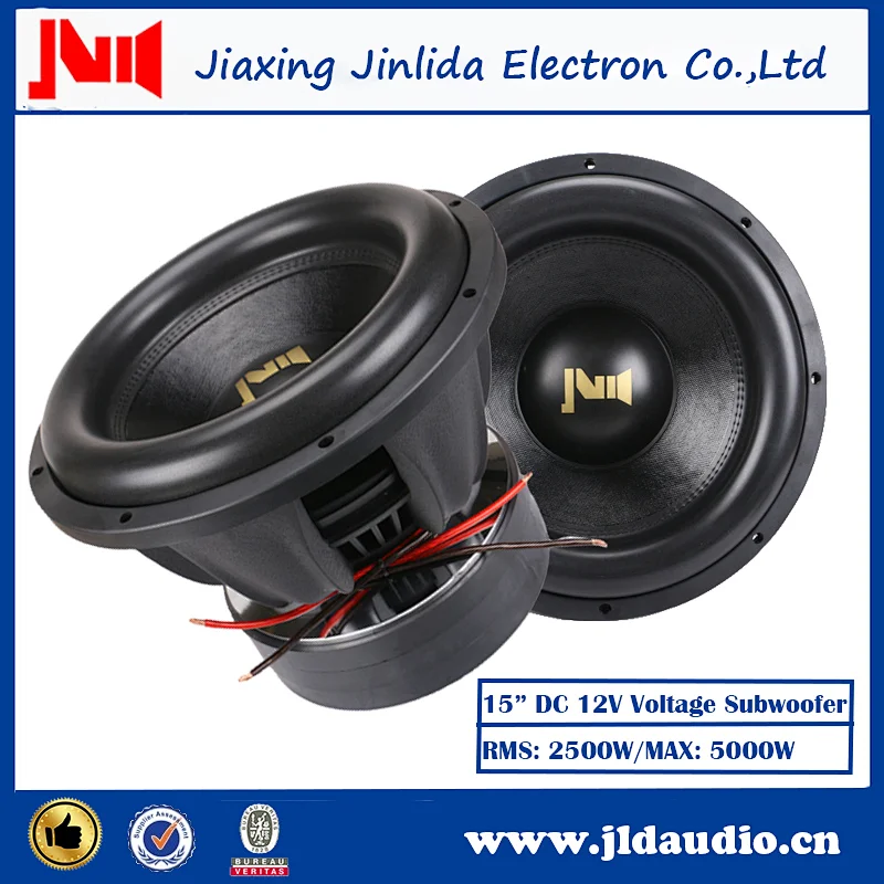 JLD Best sell 15 inch car audio subwoofer with 2500w-5000w HIGH powered speaker used subwofoers for sale MADE IN CHINA