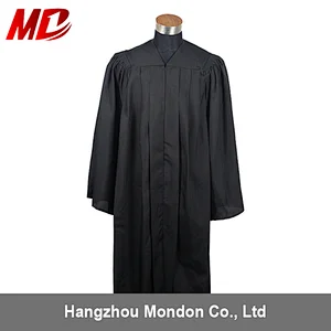 Black Bachelor Graduation Gown University Academic Dress
