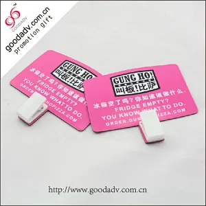 Most Popular Advertising Coated Paper Clip fridge magnet