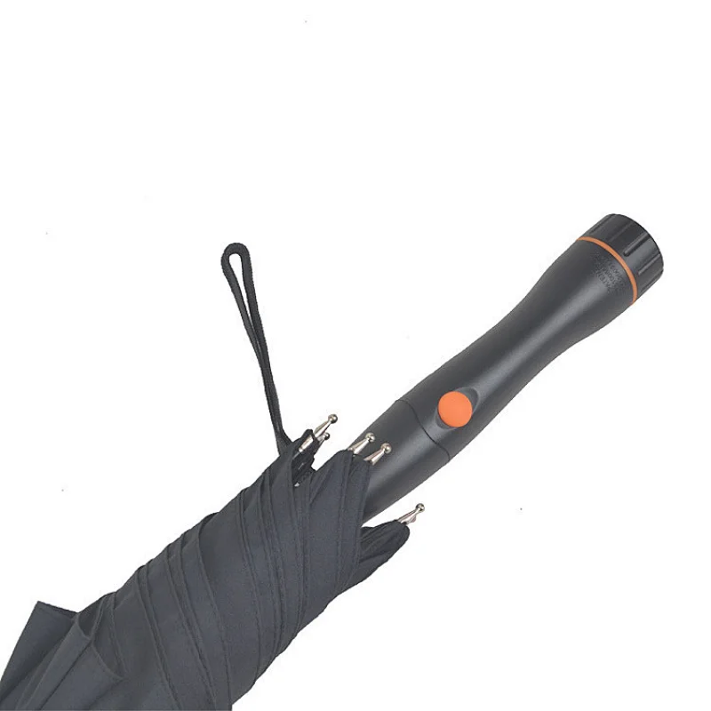 Outdoor custom print full body cool fan umbrella