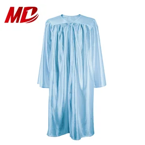 Sky Blue Kindergarten Graduation Robe Child Graduation Gown And cap For Preschool