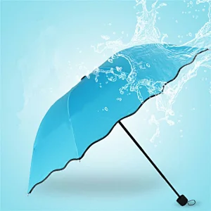 custom uv child color changing kids umbrella with black handle