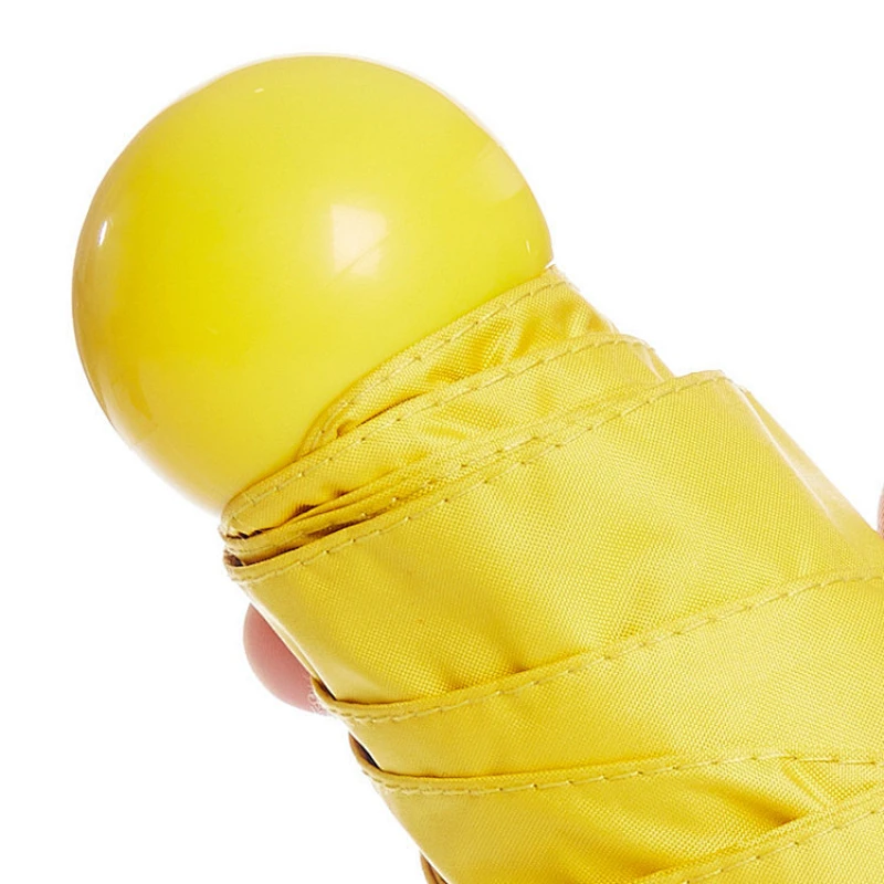Cápsula mini Anti UV sol 5 veces paraguas con estuche
