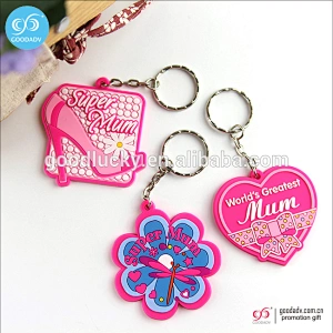 OEM factory custom keychain PVC