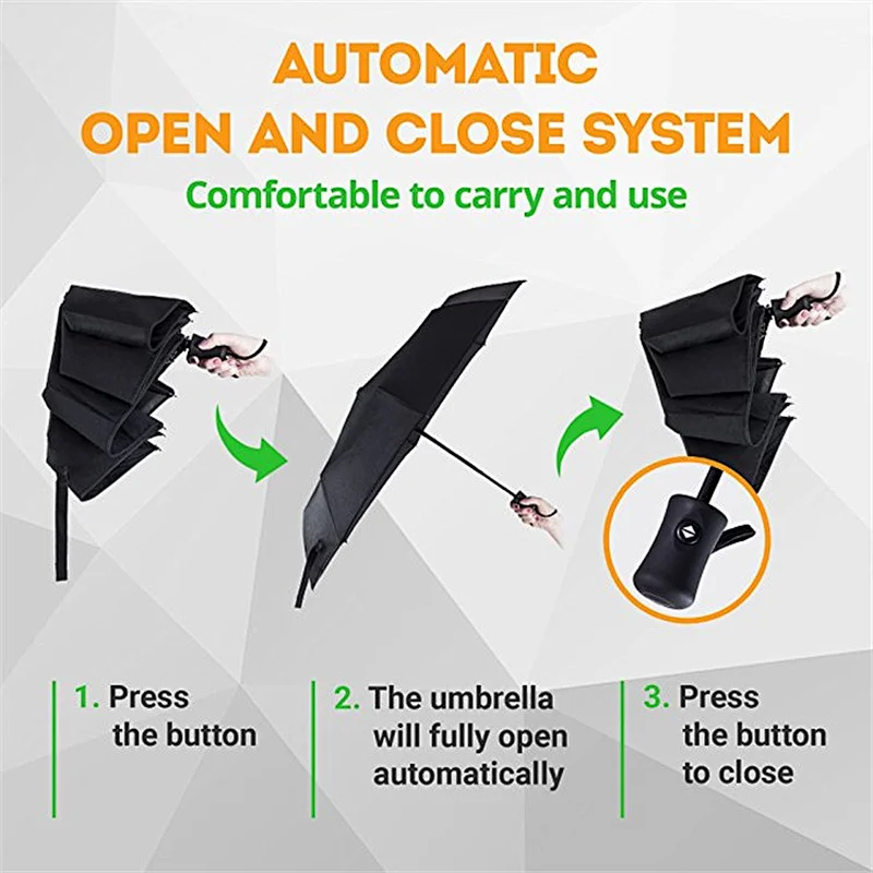 Best Windproof Lightweight Portable Foldable Compact Travel Folding Umbrella