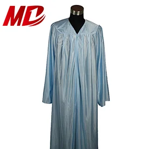 Customised Hot sale Sky Blue Graduation Gown