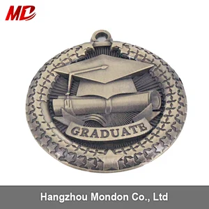 Wholesale Graduation Customized Different color Medal in Stock