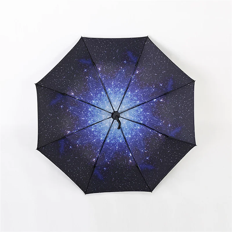 Wholesale Chinese Sky Custom Printing Inside real Star Umbrella