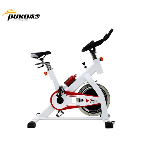 Optional spin exercise bike monitor