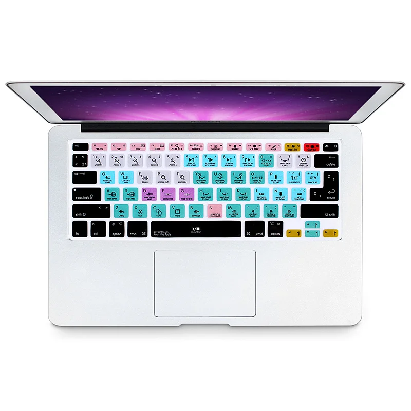avid Pro Tools custom silicone keyboard cover Functional Spanish Desktop Computer Cover Custom Keyboard Skin for mac