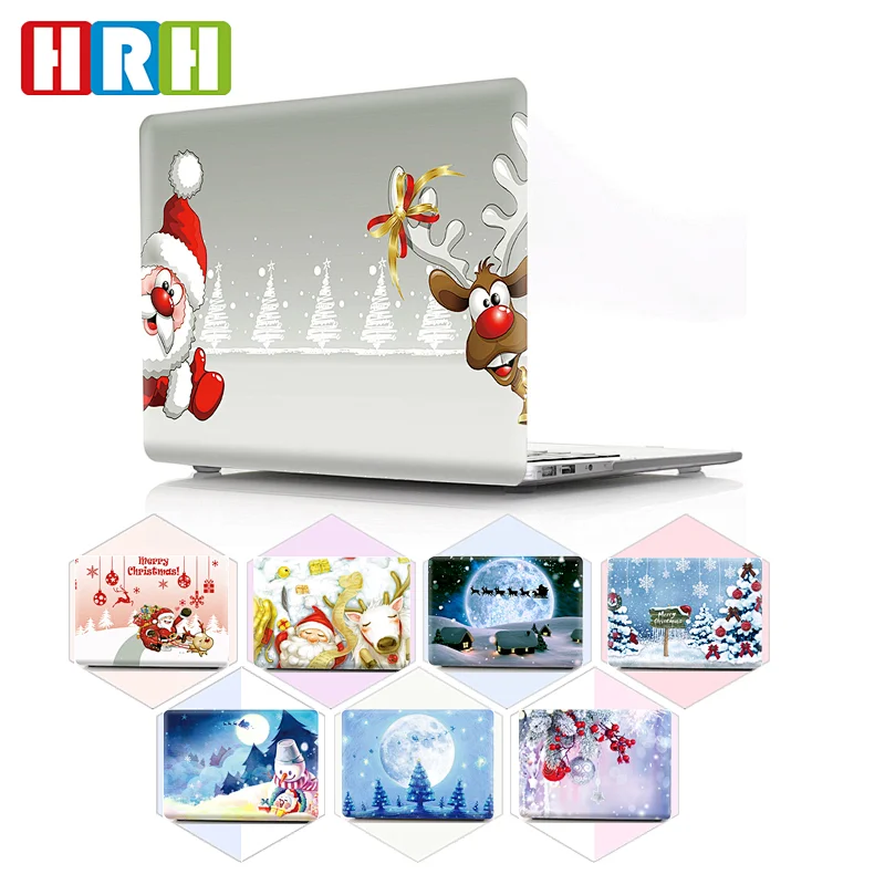 christmas case Smooth Soft-Touch Matte Hard case shell cover for mac macbook air 13 i For macbook 13