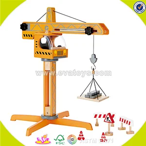wholesale kids wooden engineering toys new design children wooden engineering toy cheap wooden engineering toy W04B018
