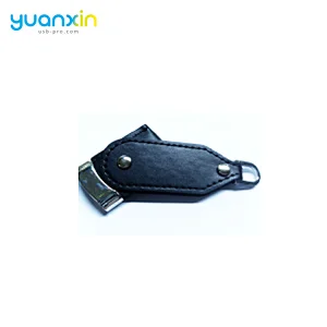 Leather Black Usb Flash Drive