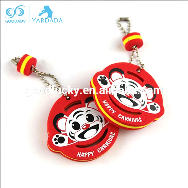 New design homemade eva floating keychain / eva foam keychain